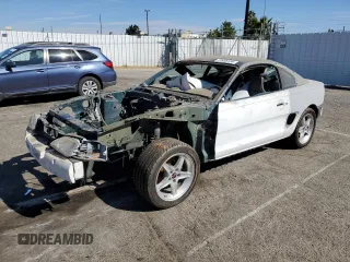 1995 Ford Mustang GT с VIN 1FALP42T7SF174211, выставлен на аукционе Copart как лот 77635124 с пробегом 158 940 миль миль и Списание • Salvage title. История ставок и продаж доступна на DreamBid. Изображение 1.