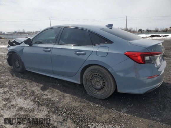 2022 Honda Civic Sedan Sport with VIN 2HGFE2F54NH101802, listed as a Copart auction lot 52187435 with 177,256 mi miles and Salvage Title. Bid and sale history available at carsss.com. Image 2.