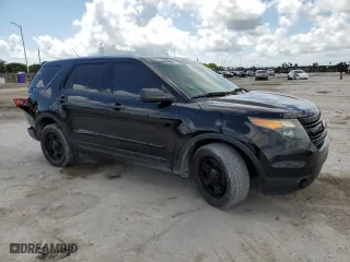 2015 Ford Utility Police Interceptor with VIN 1FM5K8AR8FGC66955, listed as a Copart auction lot 70662844 with 115,260 mi miles and Salvage Title. Bid and sale history available at carsss.com. Image 4.