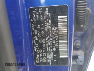 2024 Hyundai Elantra SE z VIN KMHLL4DG5RU659678, wystawiony jako Copart lot #55801785 z przebiegiem 3 319 mil mil oraz Szkoda całkowita • Salvage title. Historia ofert i sprzedaży dostępna na DreamBid. Obrazek 12.
