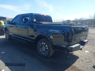 2018 Ford F-150 XL with VIN 1FTFW1EG0JFC41480, listed as a IAAI auction lot 41940861 with 84,044 mi miles. Bid and sale history available at carsss.com. Image 3.