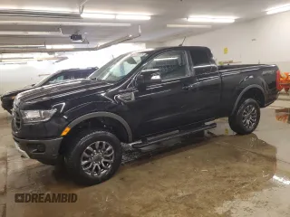 2021 Ford Ranger XL with VIN 1FTER1FH2MLD64522, listed as a Copart auction lot 47803675 with 20,441 mi miles and Salvage Title. Bid and sale history available at carsss.com. Image 1.