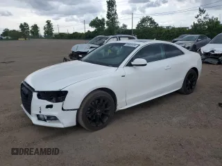 2016 Audi A5 Premium with VIN WAUD2AFR4GA008613, listed as a Copart auction lot 59663125 with 119,525 mi miles and Salvage title. Bid and sale history available at DreamBid. Image 1.