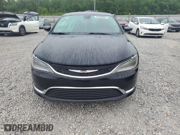 2016 Chrysler 200 Limited with VIN 1C3CCCAB4GN104868, listed as a Copart auction lot 54258665 with 107,223 mi miles and Clean Title. Bid and sale history available at carsss.com. Image 5.
