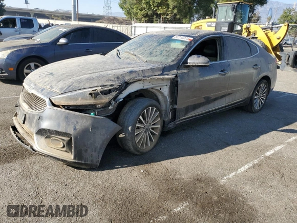 2017 Kia Cadenza Premium with VIN KNALB4J19H5091688, listed as a Copart auction lot 83215074 with 0 mi miles and Clean Title. Bid and sale history available at carsss.com. Image 1.