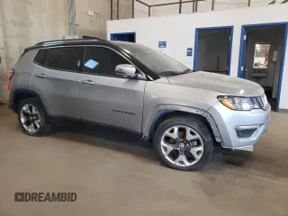 2020 Jeep Compass Limited with VIN 3C4NJCCB4LT194010, listed as a Copart auction lot 56884415 with 100,877 mi miles and Clean title. Bid and sale history available at DreamBid. Image 4.