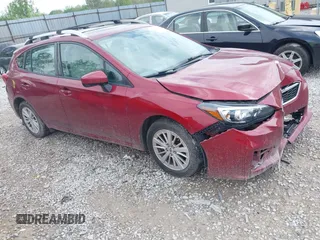 2017 Subaru Impreza Premium с VIN 4S3GTAB63H3717998, выставлен на аукционе IAAI как лот 42162445 с пробегом 88 417 миль миль и . История ставок и продаж доступна на DreamBid. Изображение 1.