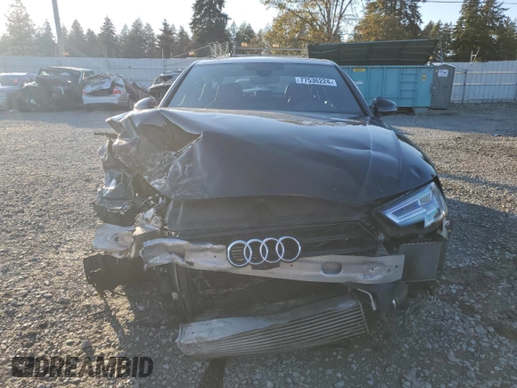 2018 Audi S4 Prestige with VIN WAUC4AF48JA132448, listed as a Copart auction lot 77536224 with 38,891 mi miles and Salvage Title. Bid and sale history available at carsss.com. Image 5.