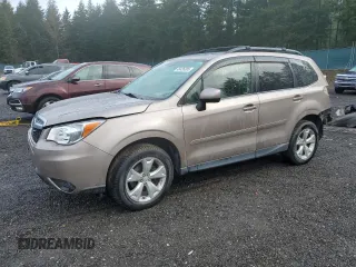 2015 Subaru Forester 2.5i Premium with VIN JF2SJADC8FG485571, listed as a Copart auction lot 45426385 with 138,222 mi miles and Salvage Title. Bid and sale history available at carsss.com. Image 1.