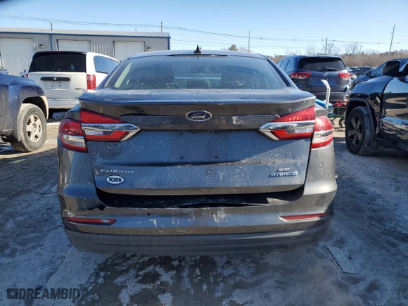 2019 Ford Fusion Hybrid SE with VIN 3FA6P0LU3KR211111, listed as a Copart auction lot 47391295 with 93,627 mi miles and Salvage Title. Bid and sale history available at carsss.com. Image 6.