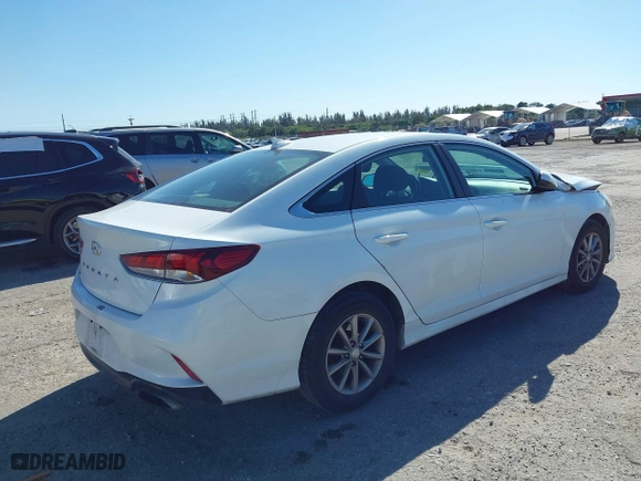 2019 Hyundai Sonata SE with VIN 5NPE24AF5KH787107, listed as a IAAI auction lot 41726970 with 148,943 mi miles. Bid and sale history available at carsss.com. Image 4.