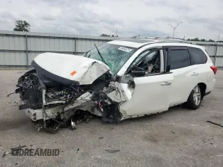 2018 Nissan Pathfinder S with VIN 5N1DR2MN0JC658762, listed as a Copart auction lot 58654575 with Not provided miles and Salvage title. Bid and sale history available at DreamBid. Image 1.