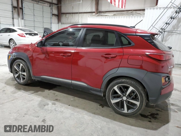 2018 Hyundai Kona Limited with VIN KM8K33A53JU099558, listed as a Copart auction lot 45492725 with 115,298 mi miles and Salvage Title. Bid and sale history available at carsss.com. Image 2.