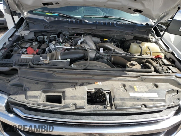 2022 Ford F-350 XL with VIN 1FT8W3BT1NEF83408, listed as a Copart auction lot 53902005 with 22,647 mi miles and Salvage Title. Bid and sale history available at DreamBid. Image 11.