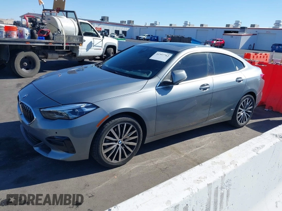 2022 BMW 2 Series 228i with VIN WBA53AK00N7K45327, listed as a IAAI auction lot 41557762 with 24,432 mi miles and . Bid and sale history available at DreamBid. Image 2.