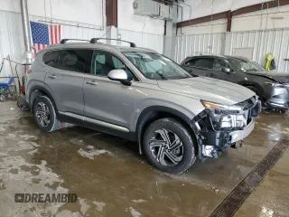 2022 Hyundai Santa Fe SEL with VIN 5NMS2DAJ6NH470719, listed as a Copart auction lot 52813855 with 12,610 mi miles and Salvage Title. Bid and sale history available at carsss.com. Image 4.