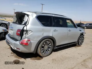 2020 Nissan Armada SL with VIN JN8AY2ND4L9107528, listed as a Copart auction lot 46434223 with 71,668 mi miles. Bid and sale history available at carsss.com. Image 3.