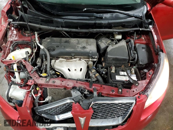2009 Pontiac Vibe 1SB z VIN 5Y2SP67049Z437439, wystawiony jako Copart lot #79313004 z przebiegiem 128 987 mil mil oraz Szkoda całkowita • Salvage title. Historia ofert i sprzedaży dostępna na DreamBid. Obrazek 12.