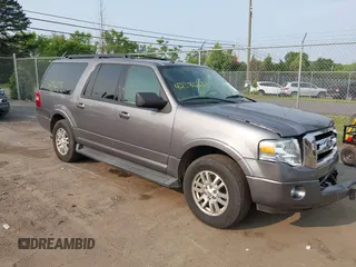 2011 Ford Expedition Max XLT with VIN 1FMJK1J54BEF15924, listed as a IAAI auction lot 42386573 with 168,267 mi miles and . Bid and sale history available at DreamBid. Image 1.