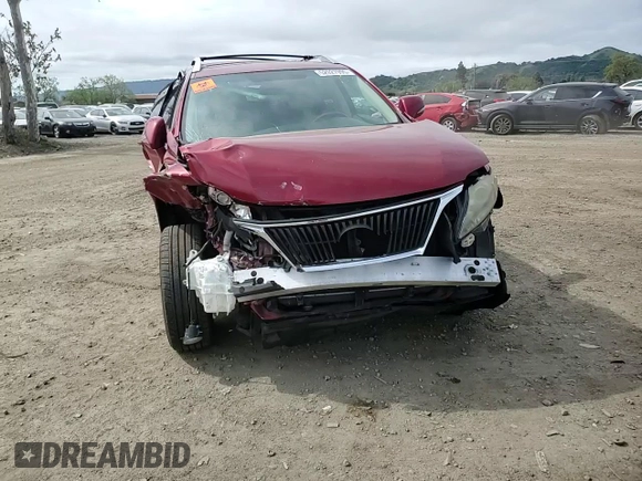 2011 Lexus RX 350 with VIN JTJBK1BA8B2437120, listed as a Copart auction lot 52027995 with 226,044 mi miles and Salvage Title. Bid and sale history available at DreamBid. Image 11.