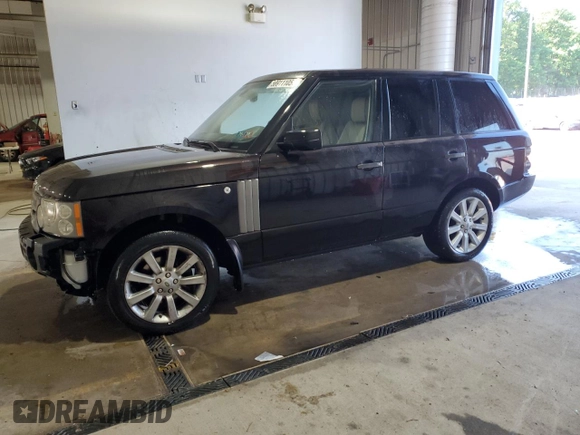 2009 Land Rover Range Rover HSE z VIN SALMF15489A305988, wystawiony jako Copart lot #58911105 z przebiegiem 238 734 mil mil oraz Szkoda całkowita • Salvage title. Historia ofert i sprzedaży dostępna na DreamBid. Obrazek 1.