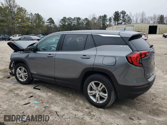 2019 GMC Terrain SLE z VIN 3GKALMEV5KL104467, wystawiony jako Copart lot #45571015 z przebiegiem 69 466 mil mil oraz Szkoda całkowita • Salvage title. Historia ofert i sprzedaży dostępna na DreamBid. Obrazek 2.