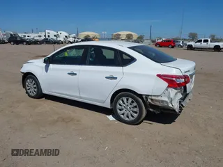 2019 Nissan Sentra S with VIN 3N1AB7AP2KY303215, listed as a IAAI auction lot 41806858 with 97,971 mi miles. Bid and sale history available at carsss.com. Image 3.