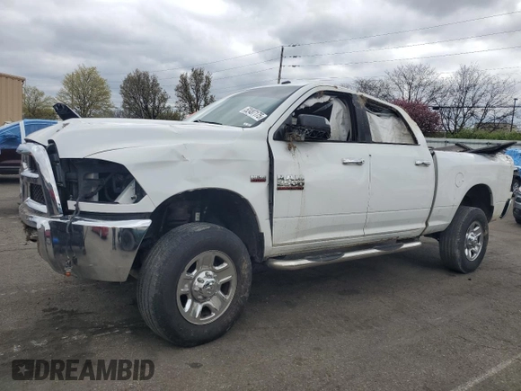 2015 Ram 2500 SLT with VIN 3C6TR5DT4FG536305, listed as a Copart auction lot 52487175 with 174,040 mi miles and Salvage Title. Bid and sale history available at carsss.com. Image 1.