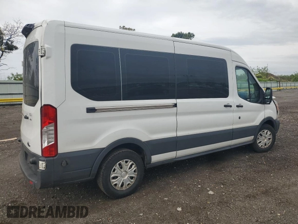 2018 Ford Transit Passenger XL z VIN 1FBAX2CM8JKA84136, wystawiony jako Copart lot #56223685 z przebiegiem 174 469 mil mil oraz Szkoda całkowita • Salvage title. Historia ofert i sprzedaży dostępna na DreamBid. Obrazek 3.