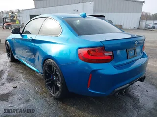 2017 BMW M2 with VIN WBS1H9C57HV886785, listed as a IAAI auction lot 41716752 with 63,388 mi miles. Bid and sale history available at carsss.com. Image 3.