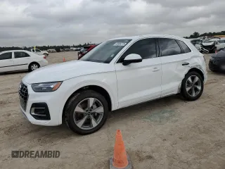 2024 Audi Q5 Premium with VIN WA1ABAFY6R2042301, listed as a Copart auction lot 43386775 with 18,973 mi miles and Salvage Title. Bid and sale history available at carsss.com. Image 1.