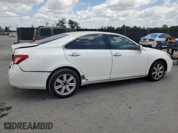 2007 Lexus ES 350 with VIN JTHBJ46G072003222, listed as a Copart auction lot 53726155 with 238,955 mi miles and Salvage Title. Bid and sale history available at carsss.com. Image 3.