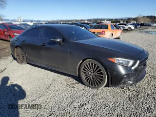 2019 Mercedes-Benz CLS with VIN WDD2J6BB7KA031496, listed as a Copart auction lot 86726714 with 62,174 mi miles and Salvage Title. Bid and sale history available at carsss.com. Image 4.