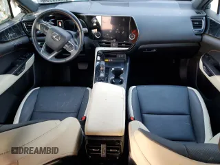 2022 Lexus NX with VIN JTJGGCEZ8N2000887, listed as a Copart auction lot 45509225 with 43,897 mi miles and Salvage Title. Bid and sale history available at carsss.com. Image 8.