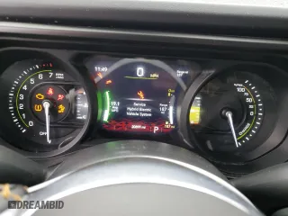 2024 Jeep Wrangler 4xe Sahara with VIN 1C4RJXP60RW257385, listed as a Copart auction lot 52192275 with 20,899 mi miles and Salvage Title. Bid and sale history available at carsss.com. Image 9.