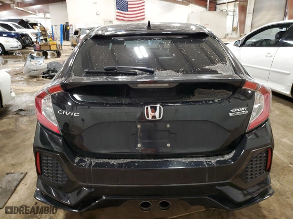2019 Honda Civic Hatchback Sport Touring with VIN SHHFK7H94KU213729, listed as a Copart auction lot 47770455 with 65,046 mi miles and Clean Title. Bid and sale history available at carsss.com. Image 6.