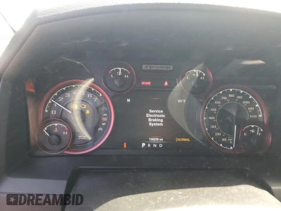 2017 Ram 1500 Rebel z VIN 1C6RR7YT3HS553611, wystawiony jako Copart lot #56063905 z przebiegiem 136 239 mil mil oraz Szkoda całkowita • Salvage title. Historia ofert i sprzedaży dostępna na DreamBid. Obrazek 9.