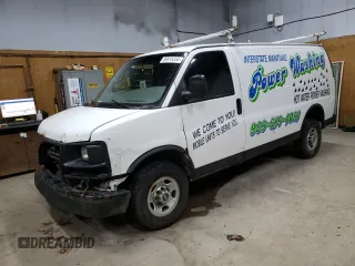 2009 GMC Savana Cargo Van with VIN 1GTGG25C791104713, listed as a Copart auction lot 86915354 with 0 mi miles and Clean Title. Bid and sale history available at carsss.com. Image 1.