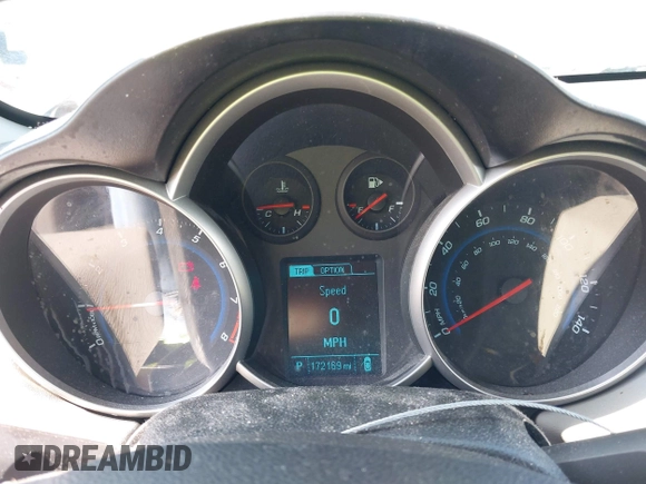 2013 Chevrolet Cruze 1LT with VIN 1G1PC5SB1D7215989, listed as a IAAI auction lot 42160837 with 172,169 mi miles and . Bid and sale history available at DreamBid. Image 7.