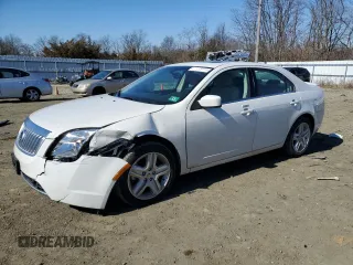 2010 Mercury Milan with VIN 3MEHM0HA4AR665746, listed as a Copart auction lot 47344825 with 10,404 mi miles and Salvage Title. Bid and sale history available at carsss.com. Image 1.