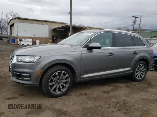 2017 Audi Q7 Premium Plus with VIN WA1LAAF72HD049851, listed as a Copart auction lot 53026175 with 100,601 mi miles and Salvage Title. Bid and sale history available at carsss.com. Image 1.