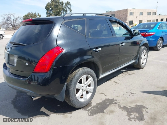 2005 Nissan Murano SE with VIN JN8AZ08T55W315216, listed as a IAAI auction lot 41763368 with 229,128 mi miles. Bid and sale history available at carsss.com. Image 4.