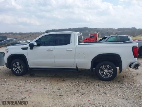 2021 GMC Sierra 1500 SLE with VIN 1GTR8BEK6MZ279543, listed as a IAAI auction lot 41795429 with 156,412 mi miles. Bid and sale history available at carsss.com. Image 14.