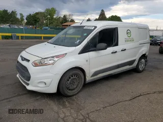 2017 Ford Transit Connect XLT with VIN NM0LS7F72H1320296, listed as a Copart auction lot 63691615 with 133,407 mi miles and Salvage title. Bid and sale history available at DreamBid. Image 1.