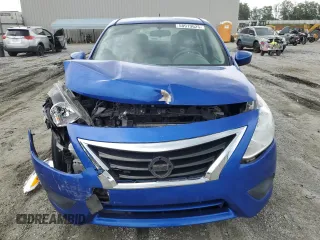 2017 Nissan Versa S with VIN 3N1CN7AP4HL812471, listed as a Copart auction lot 58919625 with 90,012 mi miles and Salvage title. Bid and sale history available at DreamBid. Image 5.
