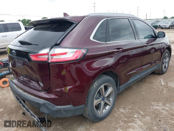 2020 Ford Edge SEL with VIN 2FMPK3J90LBA59717, listed as a IAAI auction lot 42110510 with 71,244 mi miles and . Bid and sale history available at DreamBid. Image 4.