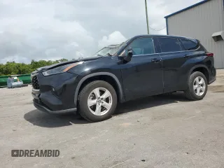 2022 Toyota Highlander LE with VIN 5TDZZRAH6NS141729, listed as a Copart auction lot 63576915 with 99,728 mi miles and Non repairable. Bid and sale history available at DreamBid. Image 1.