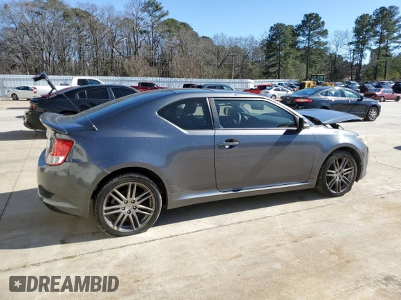 2013 Scion tC with VIN JTKJF5C76D3051704, listed as a Copart auction lot 46220345 with 177,087 mi miles and Salvage Title. Bid and sale history available at carsss.com. Image 3.