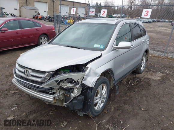 2011 Honda CR-V EX-L with VIN 5J6RE4H72BL019517, listed as a IAAI auction lot 41864137 with 161,532 mi miles. Bid and sale history available at carsss.com. Image 22.