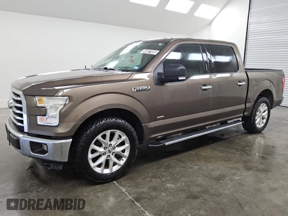 2015 Ford F-150 XL with VIN 1FTEW1CP6FKD54895, listed as a Copart auction lot 50827695 with 193,285 mi miles and Clean Title. Bid and sale history available at carsss.com. Image 1.
